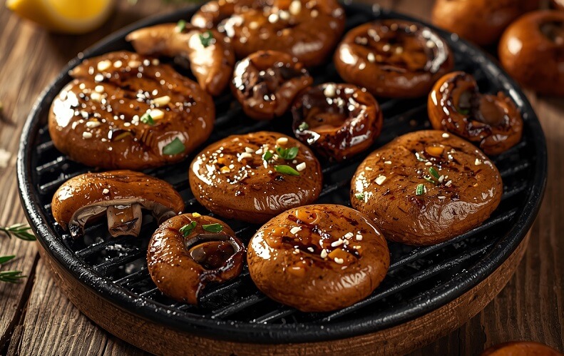 Minute Grilled Mushrooms: Easy Skewer Recipe for Any Dinner